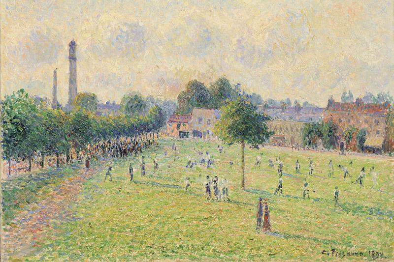 Camille Pissarro Kew greens oil painting image
